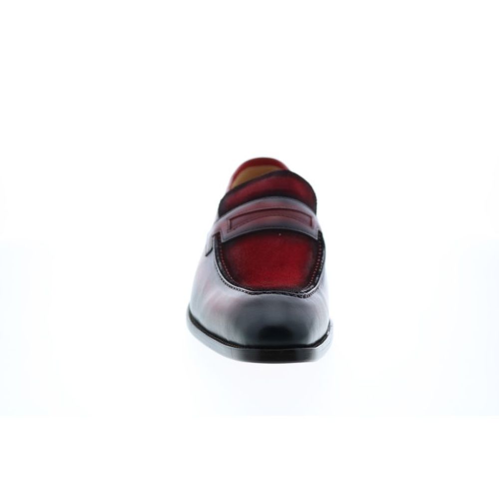 Carrucci Mens KS478-120SC Red Shoes (NWT) - Picture 3 of 7